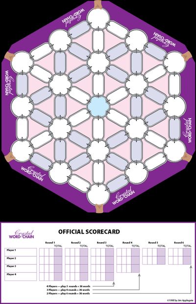 Crystal Word Chain small board